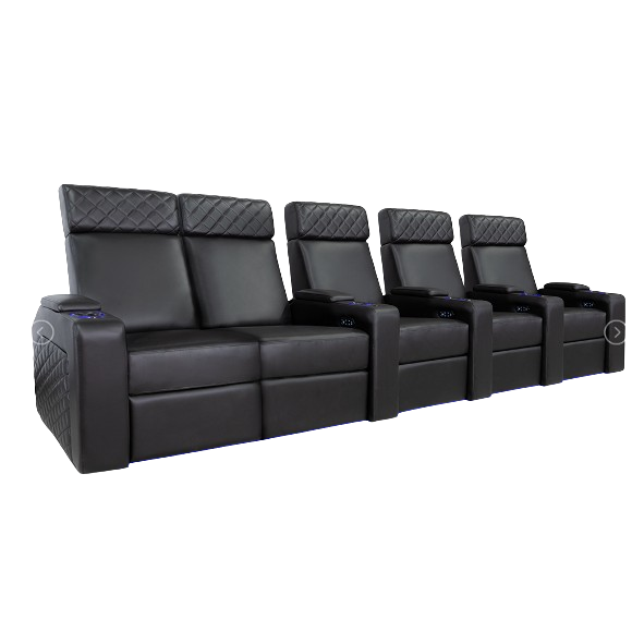 Valencia Zurich Home Theater Seating Row of 5