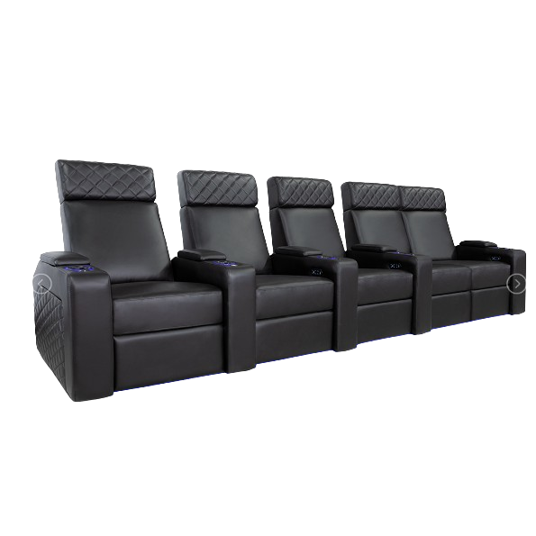 Valencia Zurich Home Theater Seating Row of 5