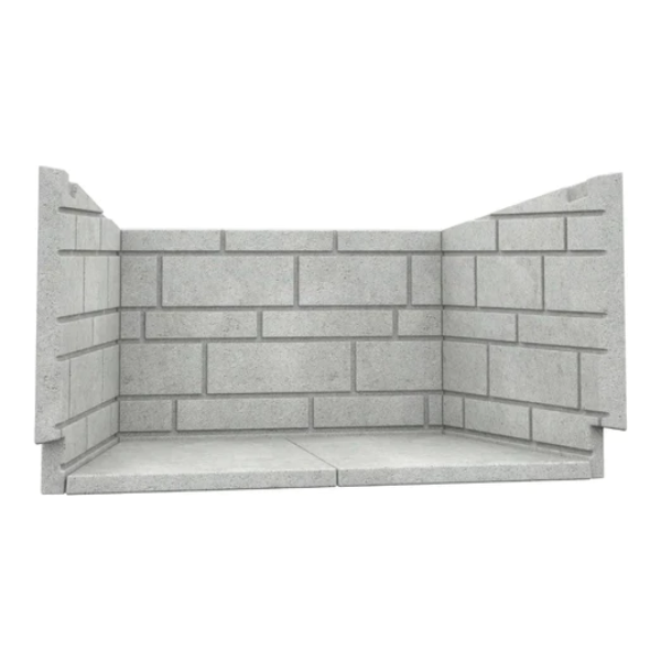 Ventis Classic Moulded Refractory Brick Panels