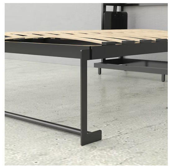 Murphy Bed, Queen Size, Walnut | Leto Muro