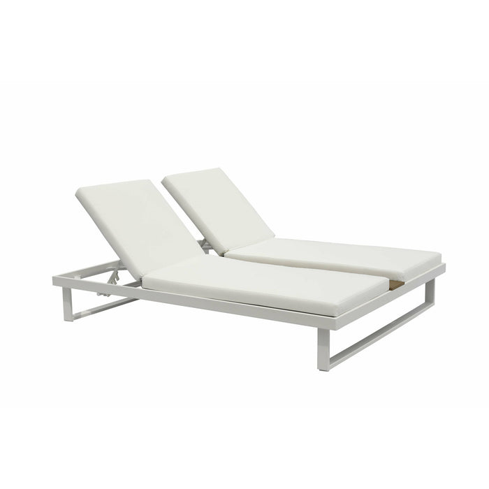 Whiteline Modern Living - Sandy Double Lounge Chair CL1572-WHT