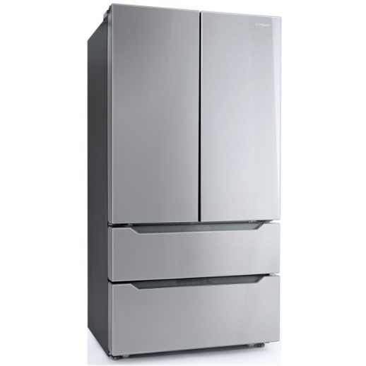 Cosmo 4-Piece, 36" Dual Fuel Range, 36" Range Hood, Dishwasher and Refrigerator COS-4PKG-079