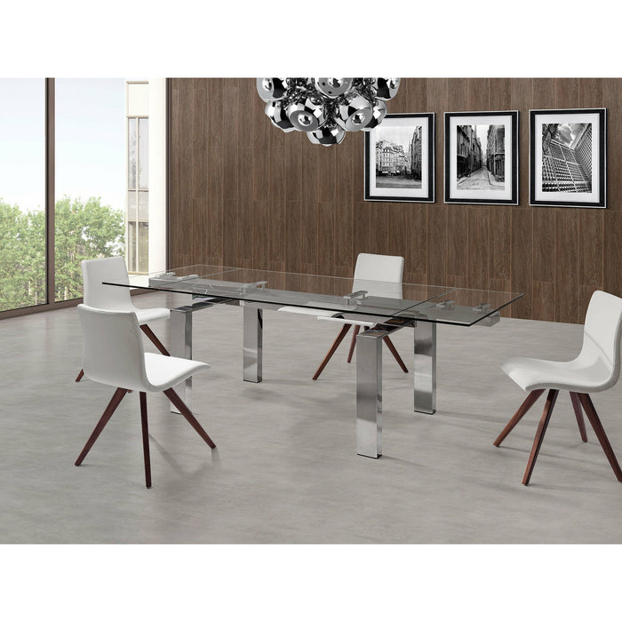 Whiteline Modern Living - Cuatro Extendable Dining Table DT1234