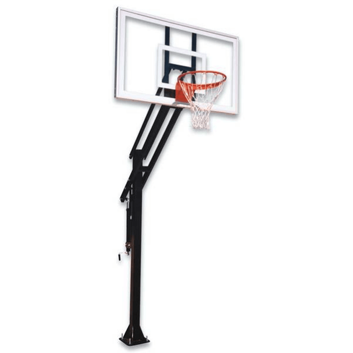 First Team Attack Pro In Ground Adjustable Basketball System