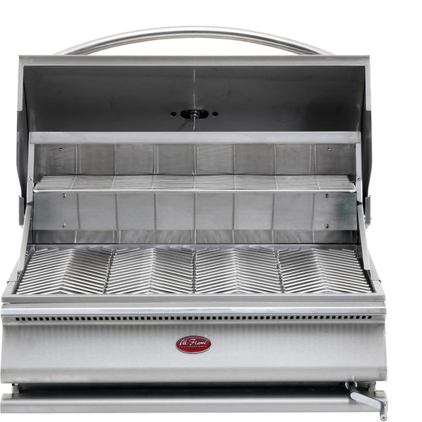 Cal Flame G Series 31" Built In Charcoal Grill BBQ18G870