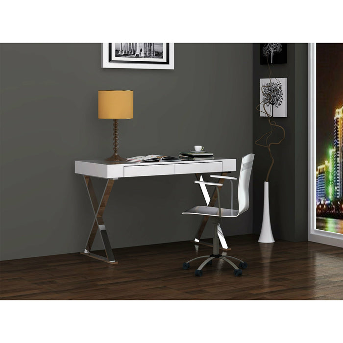 Whiteline Modern Living - Elm Desk Large DK1205L-WHT