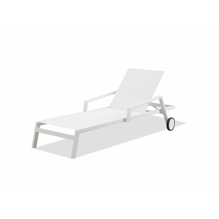 Whiteline Modern Living - Bondi Outdoor Chaise CL1534-WHT