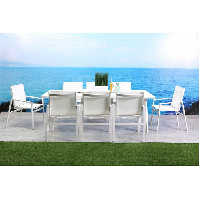 Whiteline Modern Living - Rio Outdoor Dining Table Rectangle DT1593-WHT