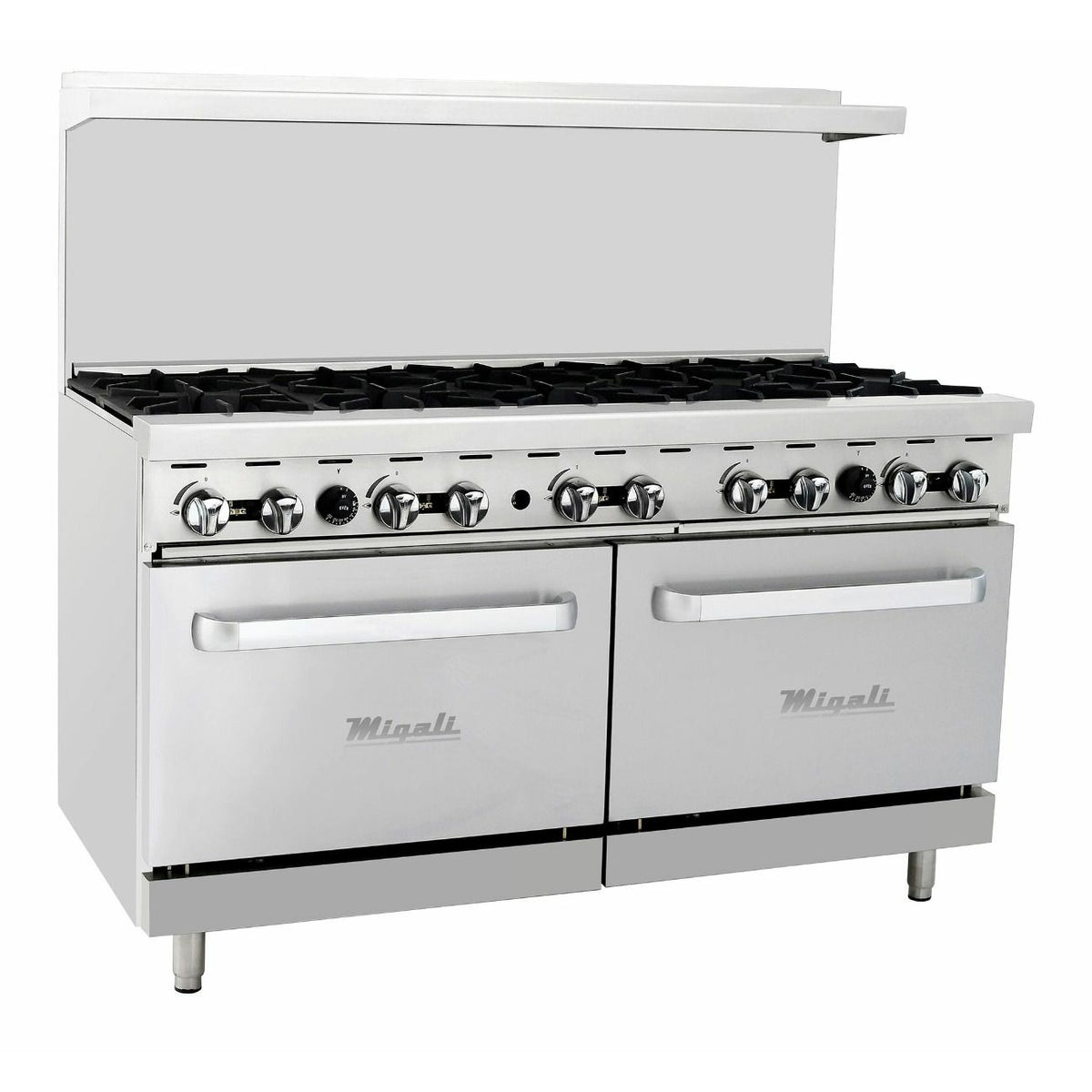 6 Burner Range, (1) Oven, Natural Gas