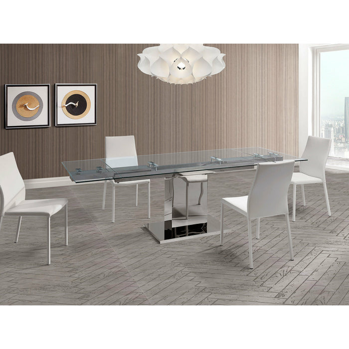 Whiteline Modern Living - Slim Extendable Dining Table DT1233