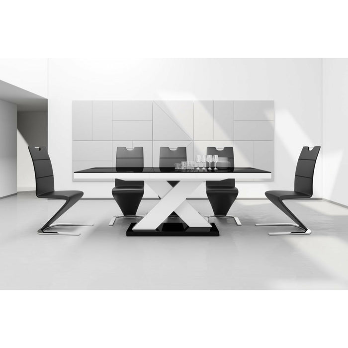 Maxima House Xena Dining Table Set with 6 chairs HU0037K-188B