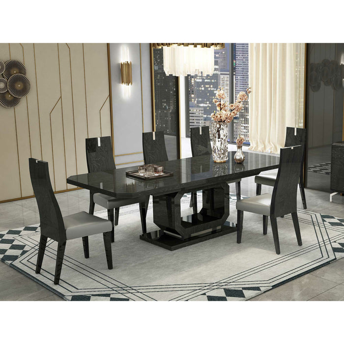 Whiteline Modern Living - Los Angeles Extendable Dining Table DT1619-GRY
