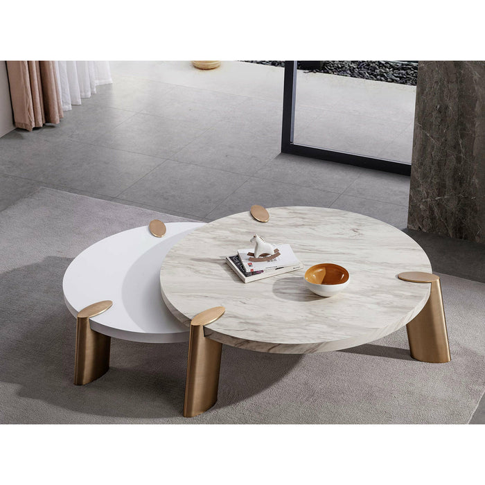 Whiteline Modern Living - Mimeo Coffee Table CT1657L-MAR