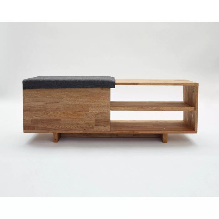 LAX Series  Storage Bench  or White Ash LAX.STOR.BNCH.WT