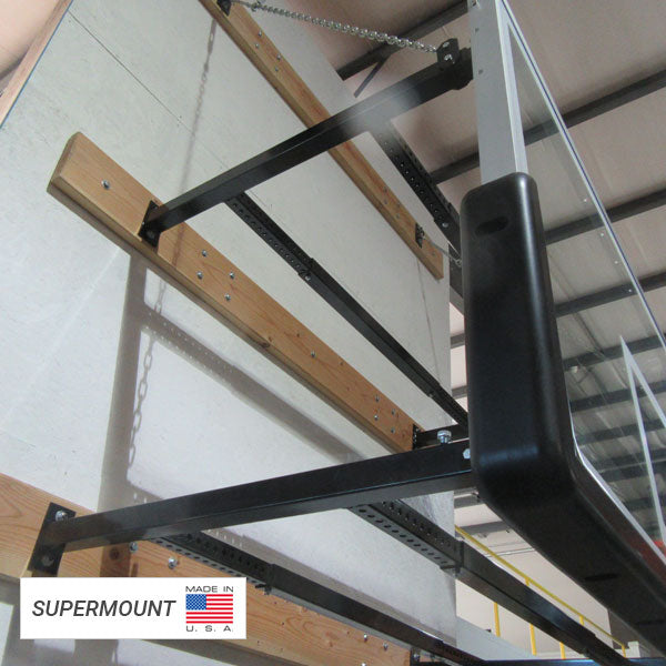 First Team SuperMount46 Tradition Wall Mounted Basketball System