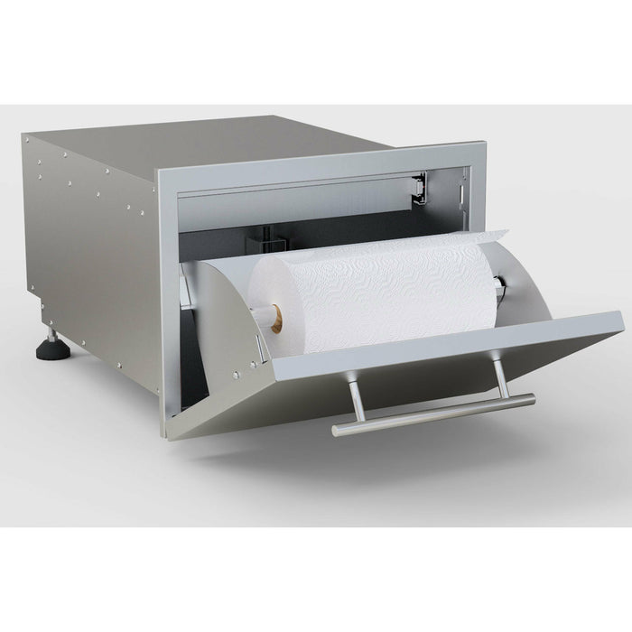 Sunstone Designer Series 13" H Multi-Configurable Tilt-out Paper Towel, Cutlery Drawer & Cutting Board Combo DE-DPCF13