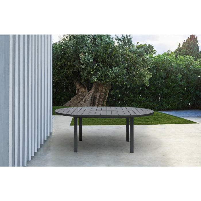 Whiteline Modern Living -Aloha Outdoor Extendable Dining Table DT1565-GRY