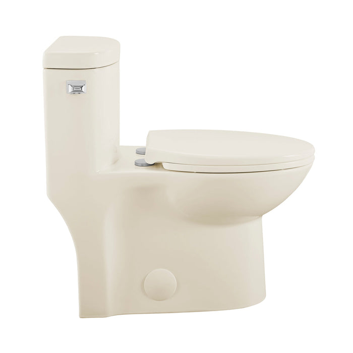 Swiss Madison Sublime One-Piece Elongated Toilet Side Flush 1.28 gpf - SM-1T206