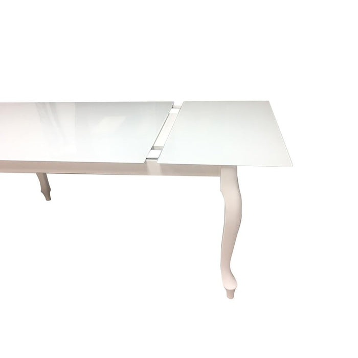 Maxima House Retro Glass Top Dining Table DT0014
