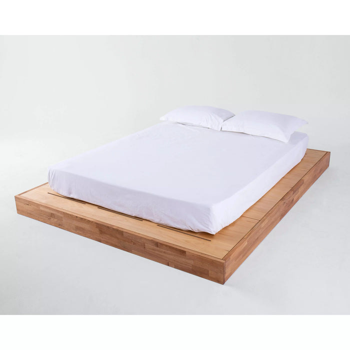 LAX Series Platform Bed Queen and King Size LAX.K.PLAT.WT