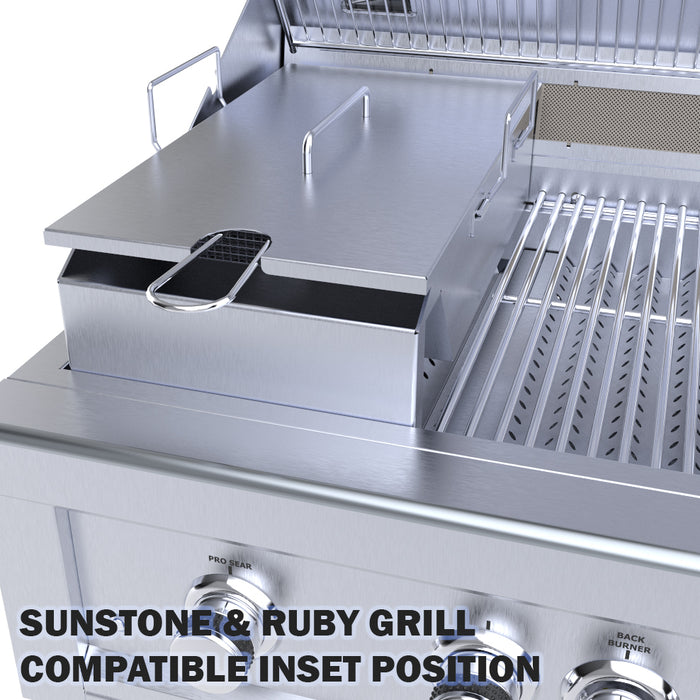 Sunstone Deep Fryer & Steamer Grill Insert SUNCP-FRYER