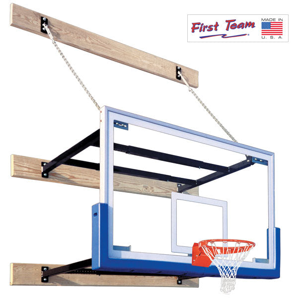 First Team SuperMount46 Triumph Wall Mounted Basketball System