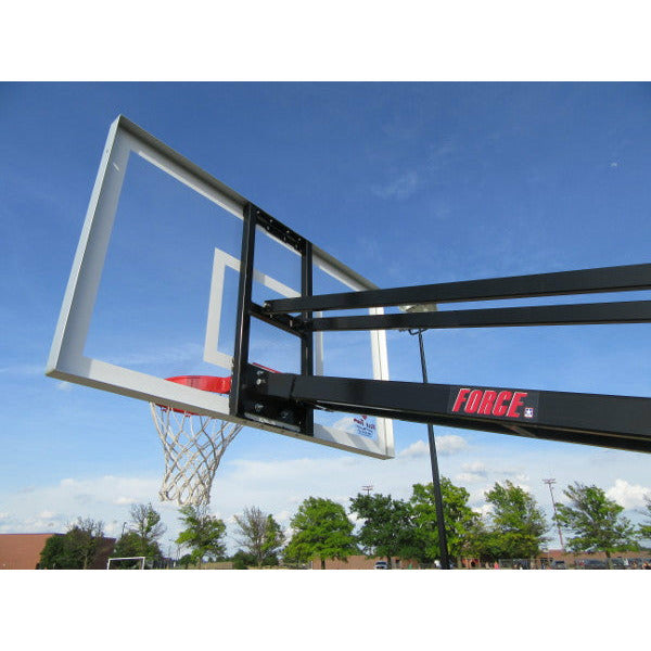 First Team Force Select In Ground Adjustable Basketball System