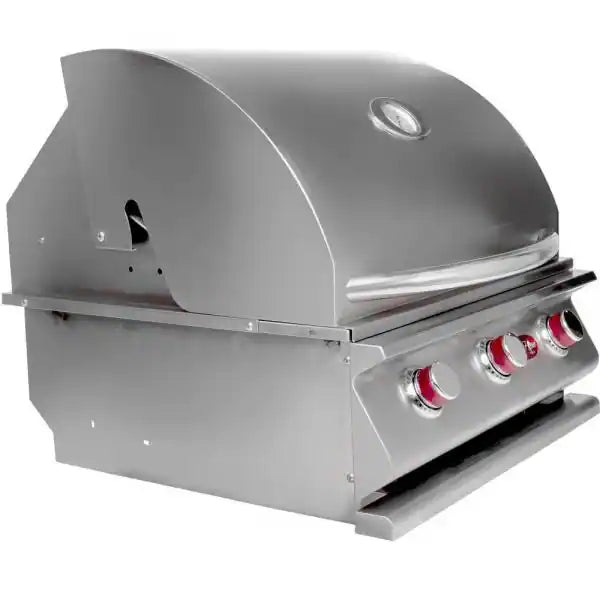 Cal Flame G3 25'' 3 Burner Built In Gas Grill BBQ18G03