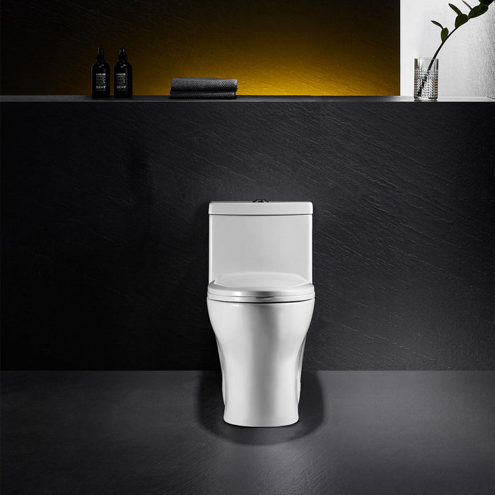 Altair Venezia Dual Flush Elongated One-Piece Toilet (Seat Included) T276