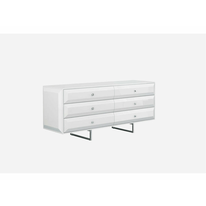 Whiteline Modern Living - Abrazo Double Dresser DR1356D-WHT