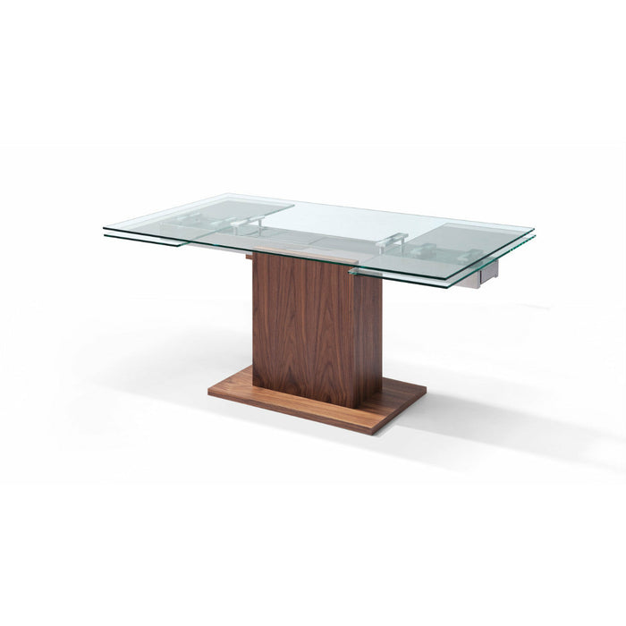 Whiteline Modern Living - Pilastro Extendable Dining Table DT1275-WLT