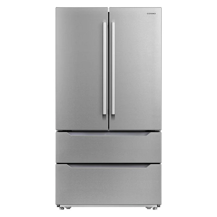 Cosmo 4 Piece, 30" Gas Range 30" Range Hood, Refrigerator & Wine Refrigerator COS-4PKG-232