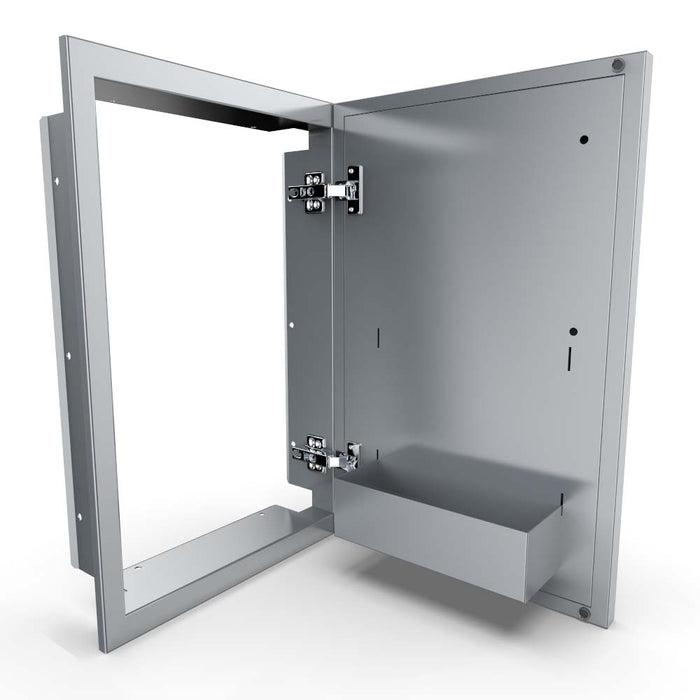 Sunstone Designer Series 15" Multi-Configurable Left Swing Single Door with Shelf DE-DVL15