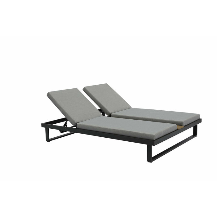Whiteline Modern Living - Sandy Double Lounge Chair CL1572-GRY