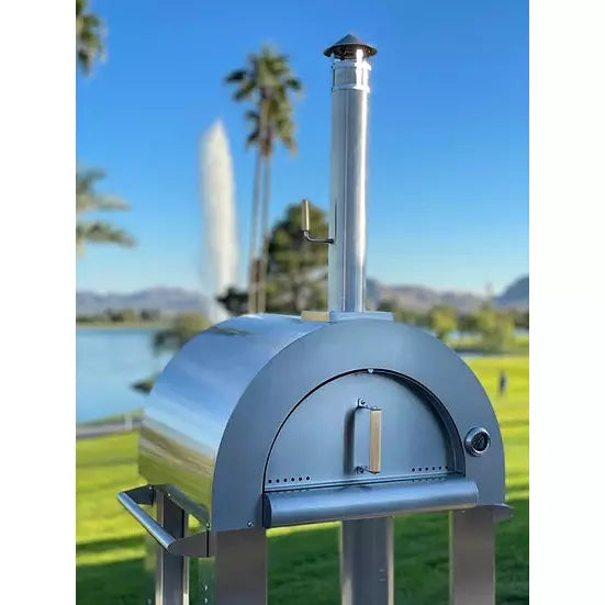 KoKoMo 32” Wood Fired Stainless Steel Pizza Oven KO-PIZZAOVEN
