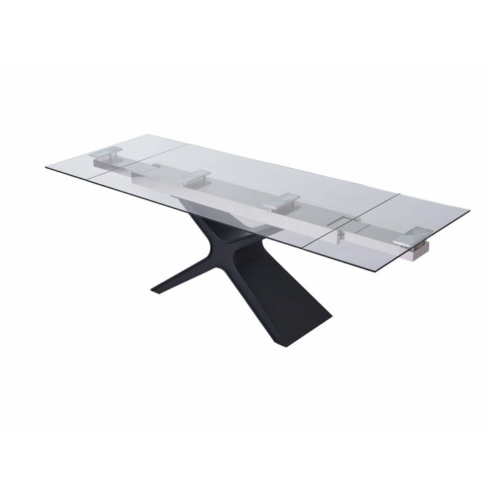 Whiteline Modern Living - West Extendable Dining Table DT1716-BLK
