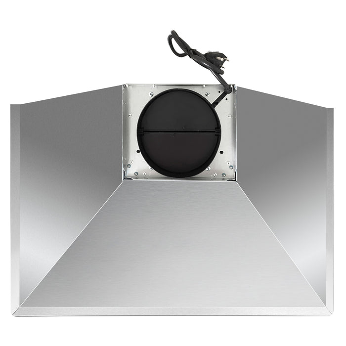 Cosmo 30'' Ducted Range Hood in Stainless Steel with Touch Controls, LED Lighting and Permanent Filters COS-63175S