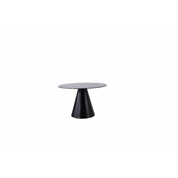 Whiteline Modern Living - Sun Dining Table DT1638R-BLK/GRY