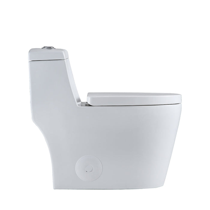 Altair Savona Dual Flush Elongated One-Piece Toilet (Seat Included) T280