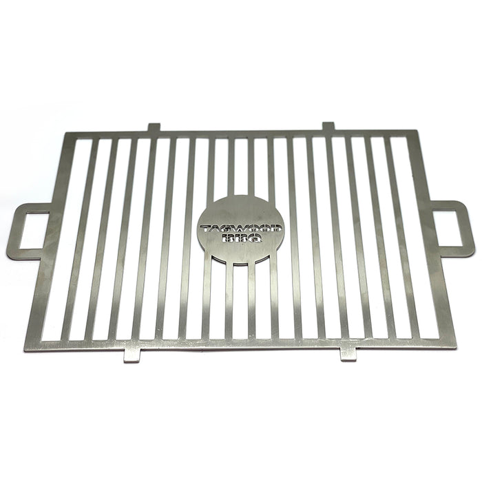 Tagwood Table Top Warming Brazier Stainless steel and Acacia wood BBQ07SS