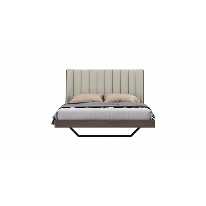 Whiteline Modern Living - Berlin Bed Queen BQ1754-GRY/LGRY