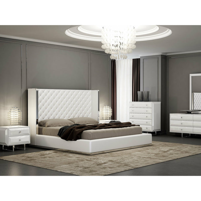 Whiteline Modern Living - Abrazo Bed King BK1356P-BLK
