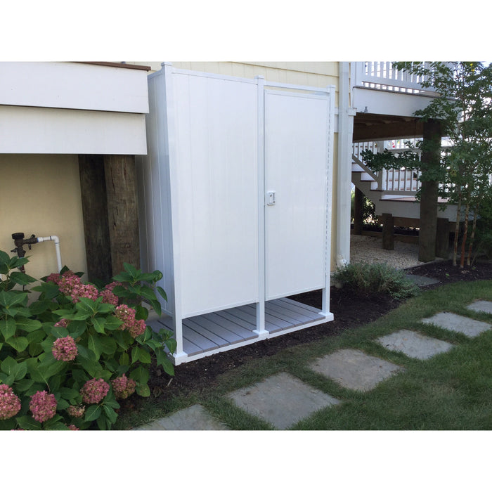 Avcon 36" Double Outdoor Shower Enclosure D-2-36W