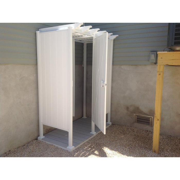Avcon 36" Double Outdoor Shower Enclosure D-2-3680W