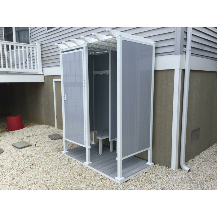 Avcon 36" Double Outdoor Shower Enclosure D-2-36G