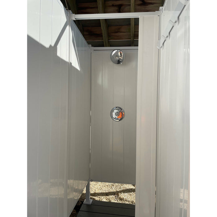 Avcon 36" Double Outdoor Shower Enclosure D-6-36W