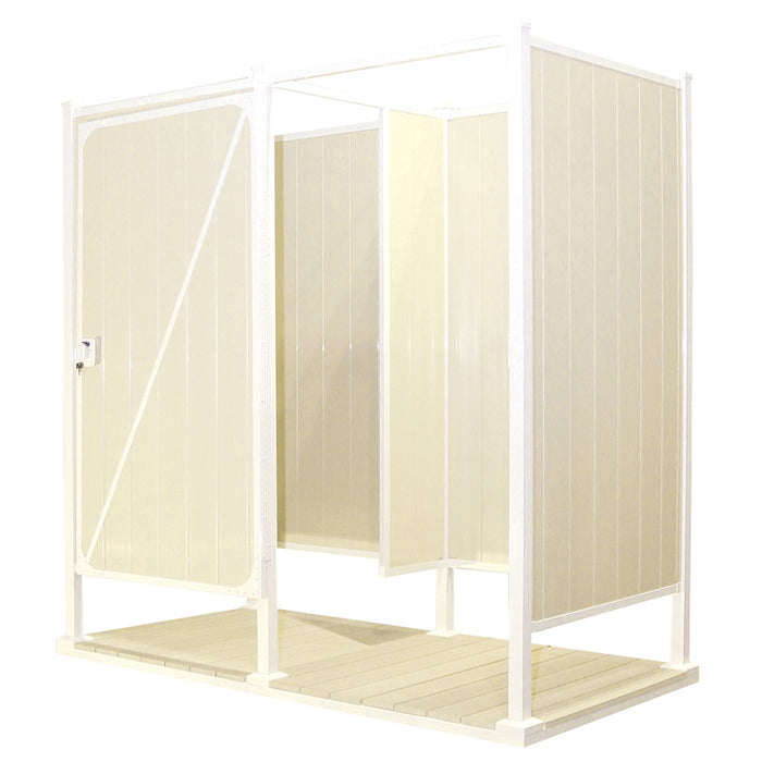 Avcon 46" Double Outdoor Shower Enclosure D-6-46B