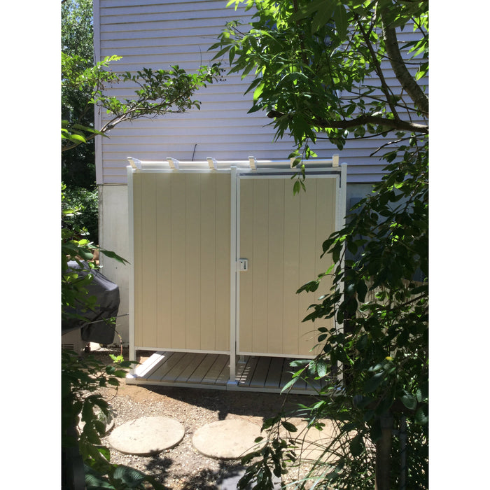 Avcon 46" Double Outdoor Shower Enclosure D-6-46B