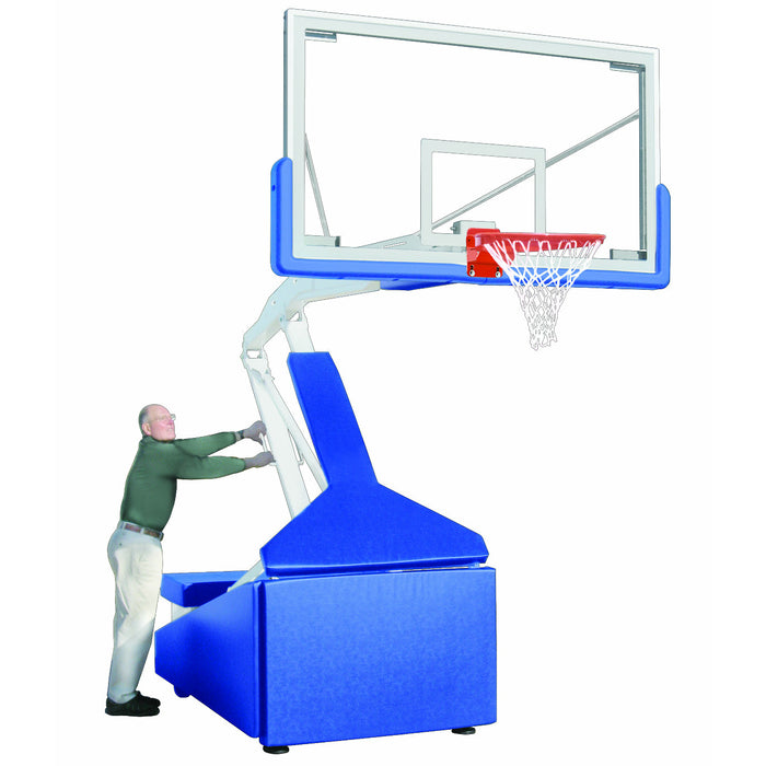 First Team Hurricane Triumph Official Size Portable Basketball System