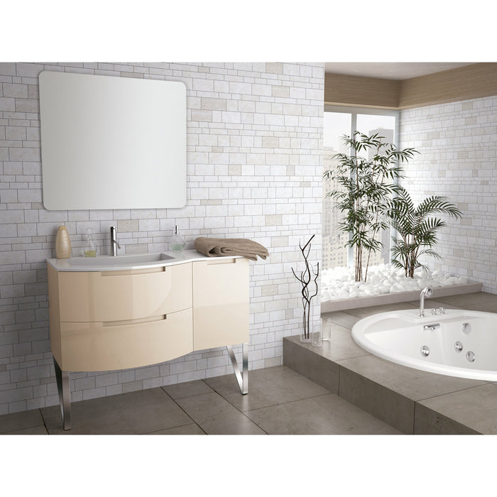 LaToscana Oasi 43" Vanity With Right Side Cabinet OA43OPT2S